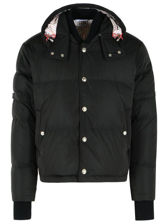 THOM BROWNE Down Puffer Jacket Women’s Black MJD020Y F1090 001 BLACK DOM