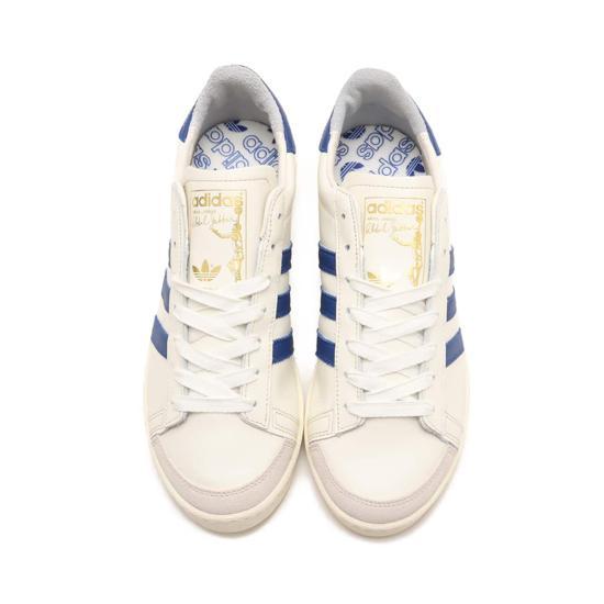 Adidas White Leather Low-Top Sneakers for Men JI0150 DOM