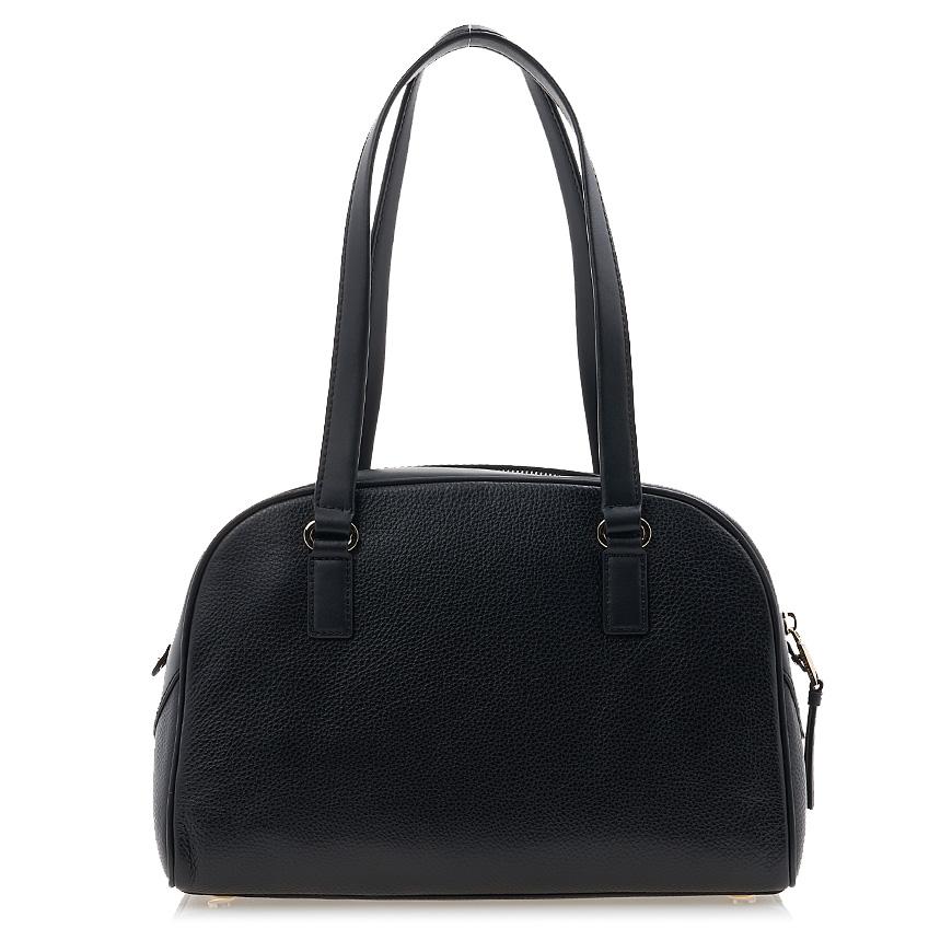 Michael Kors Women’s Chain Shoulder Bag Black Leather Shoulder Bag