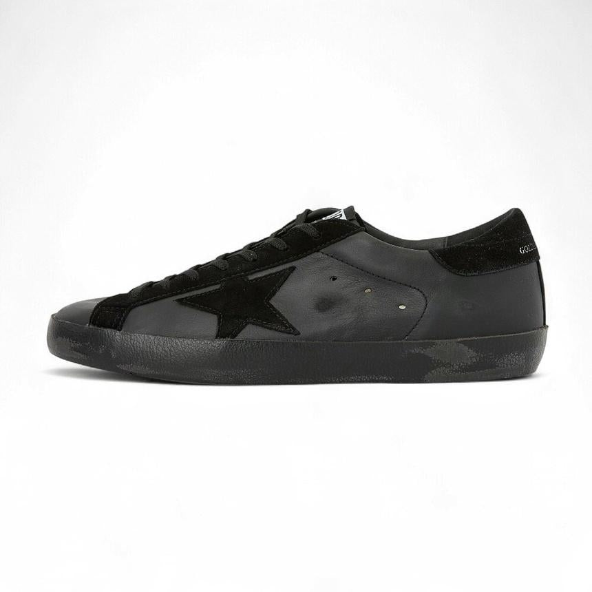 GOLDEN GOOSE Superstar White Leather Low-Top Sneakers Men