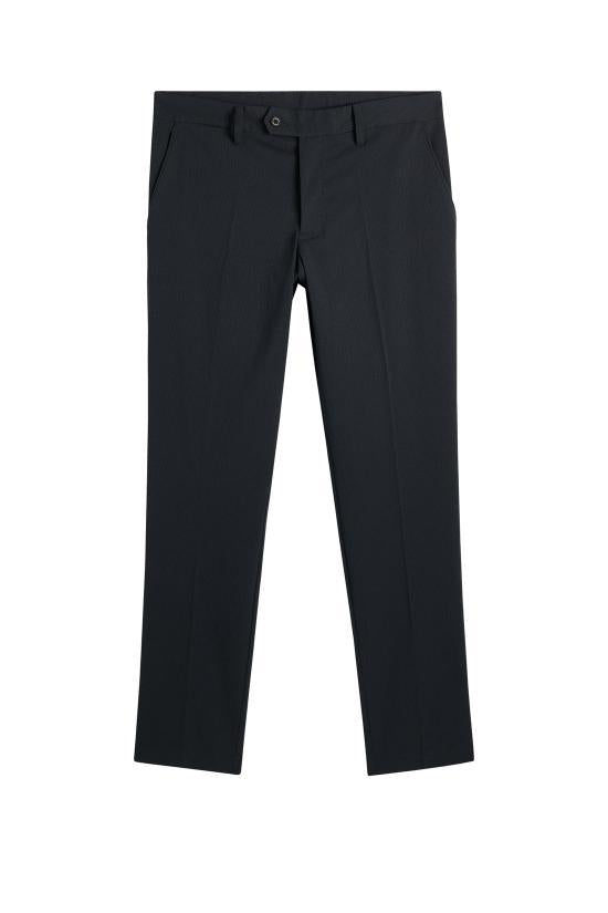 J LINDEBERG Straight Classic Dress Pants for Men GMPA145989999 BLACK DOM