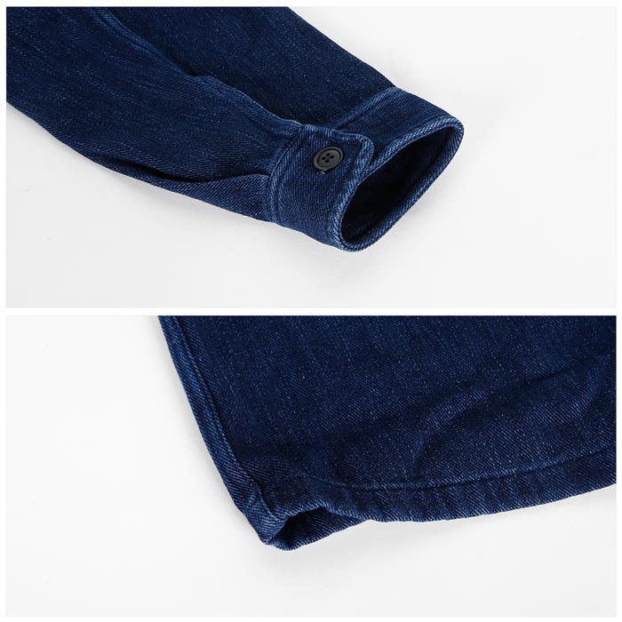 TOM FORD Denim Long Sleeve Shirt HXH003 FMC113S24 HB902