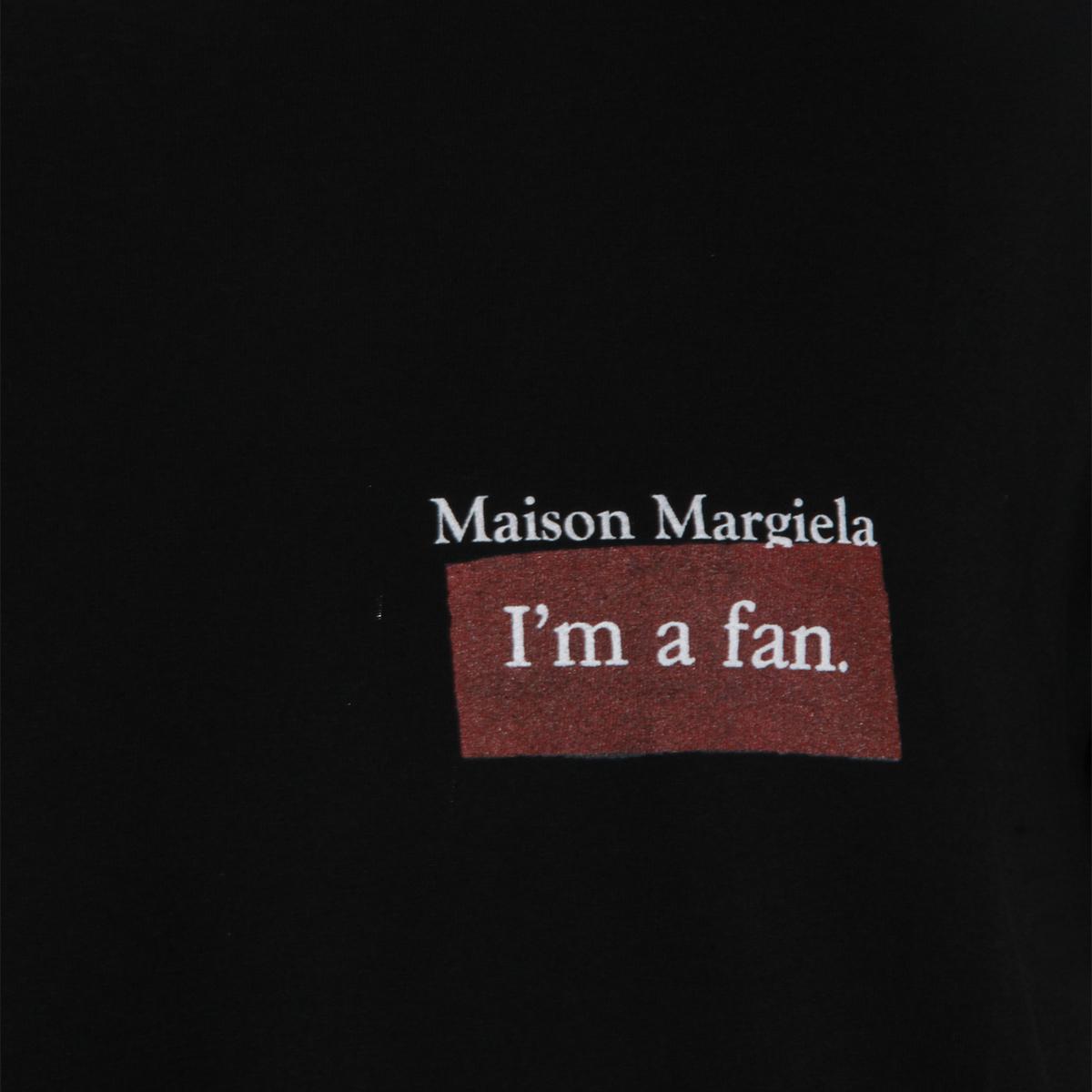 Maison Margiela Black Cotton Short Sleeve T-Shirt