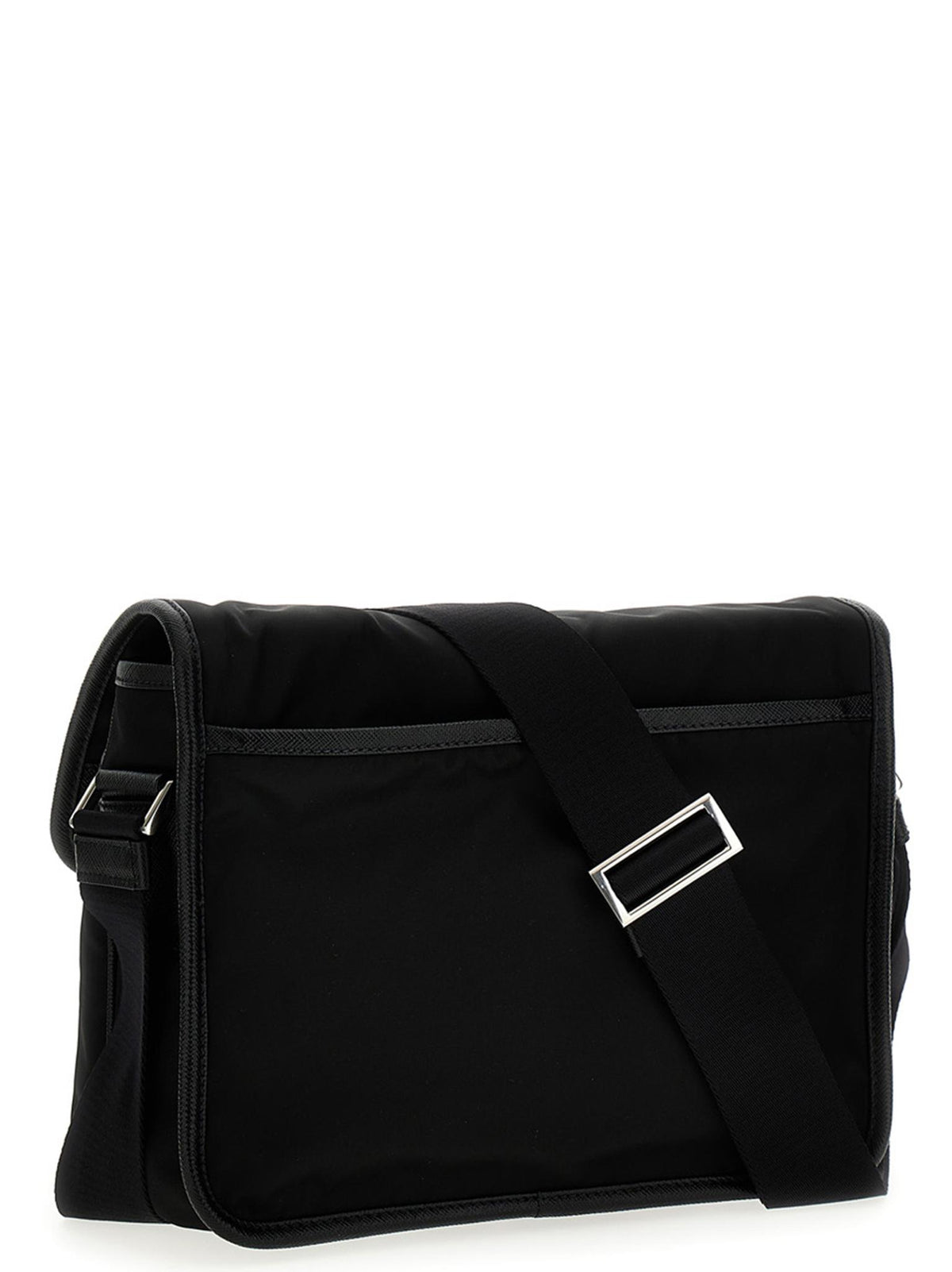 PRADA Black Leather Crossbody Bag