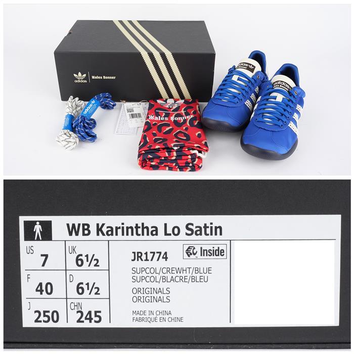 Adidas x Wales Bonner Karinta Satin Supplier Men’s Low-Top Sneakers