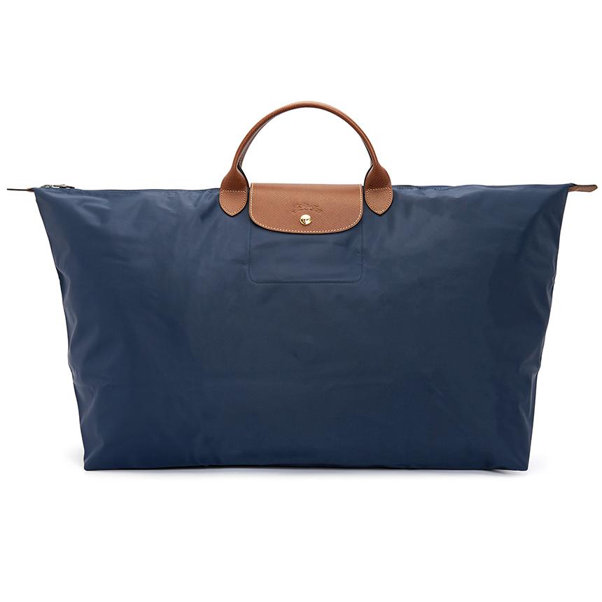 Longchamp Le Pliage XL Travel Tote Unisex Navy Nylon Bag