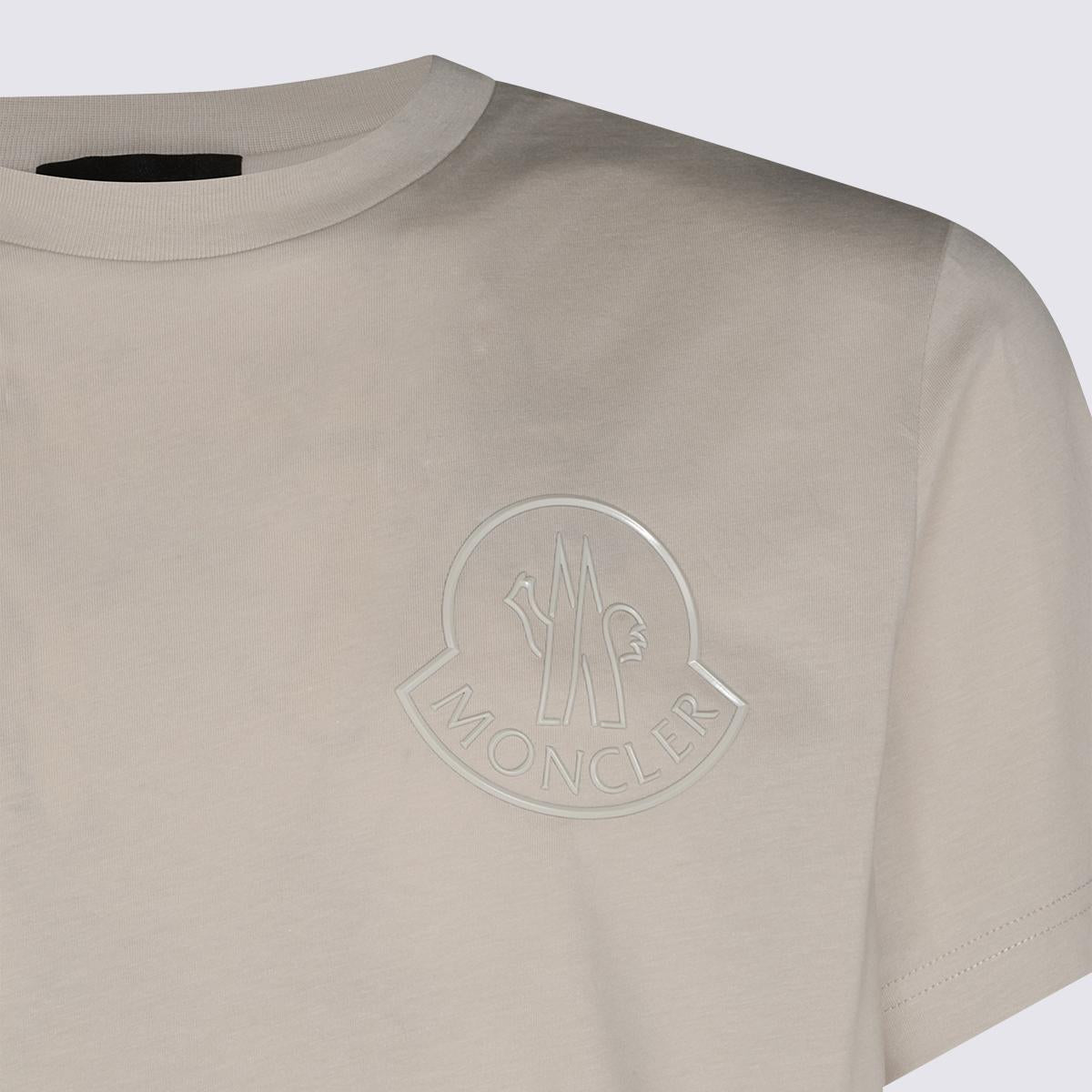Moncler Short Sleeve T-Shirt Men’s FW26 White Cotton