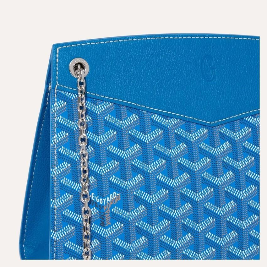 GOYARD Structured Rouette PM Crossbody Bag Blue Women’s ROUETSPMLTY 10CL 10P