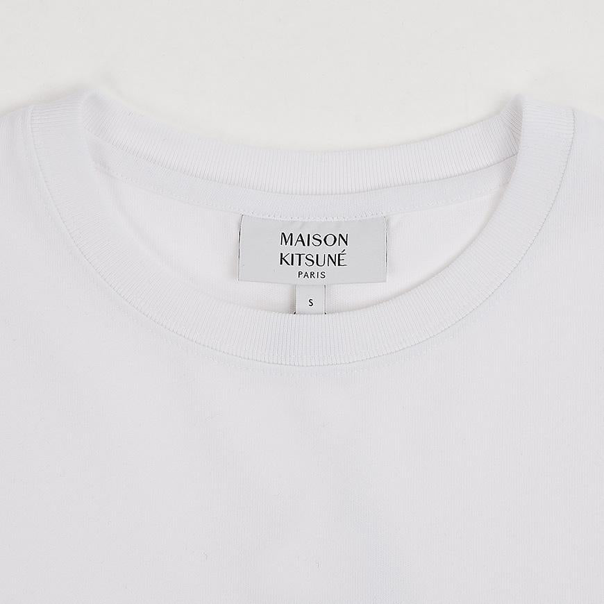 Maison Kitsune Baby Fox Comfort T-Shirt White Women’s OW00130 KJ0119 P100