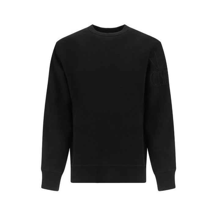 CP Company Sleeve Logo Black Sweatshirt Men