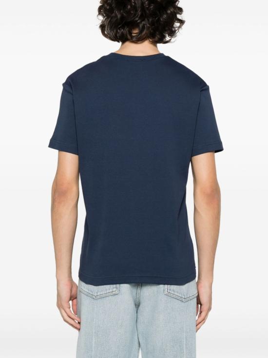 A.P.C. Short Sleeve T-Shirt Navy Cotton Men’s Top COGXBH26257 IAK