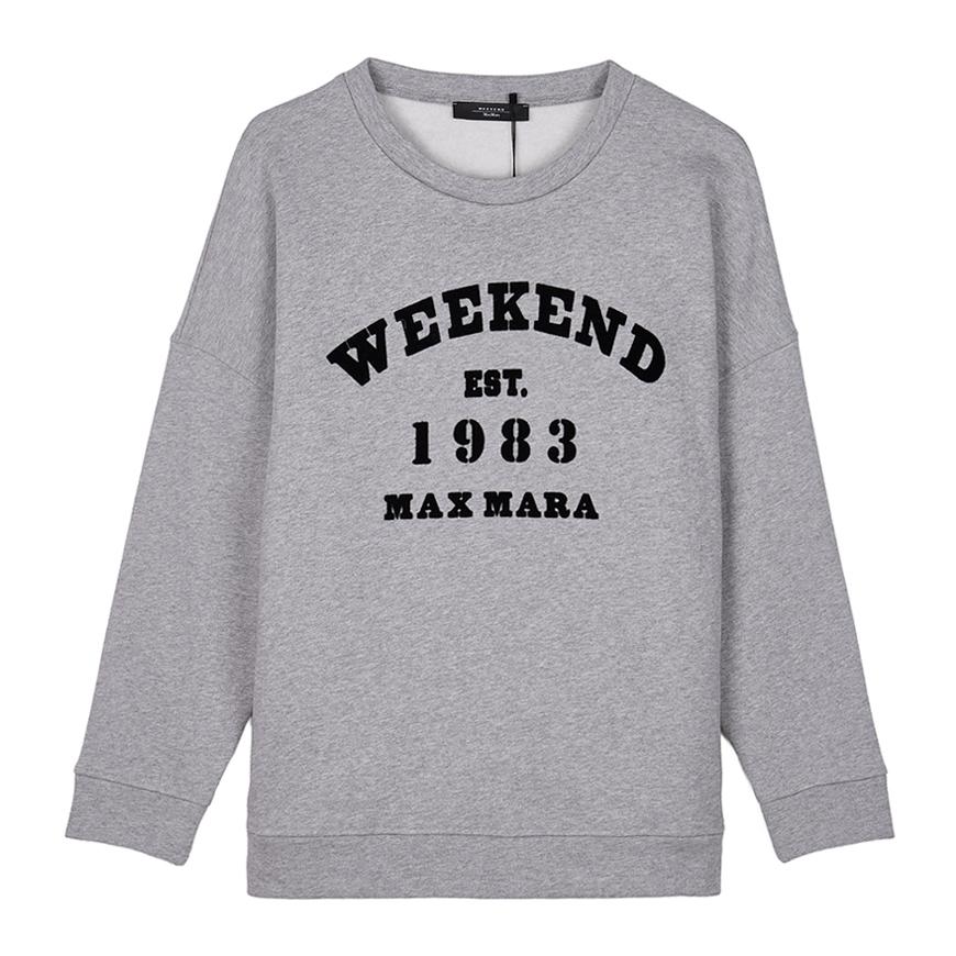 Max Mara Women’s Cotton Sweatshirt Bear Motif GOMMOSO 002