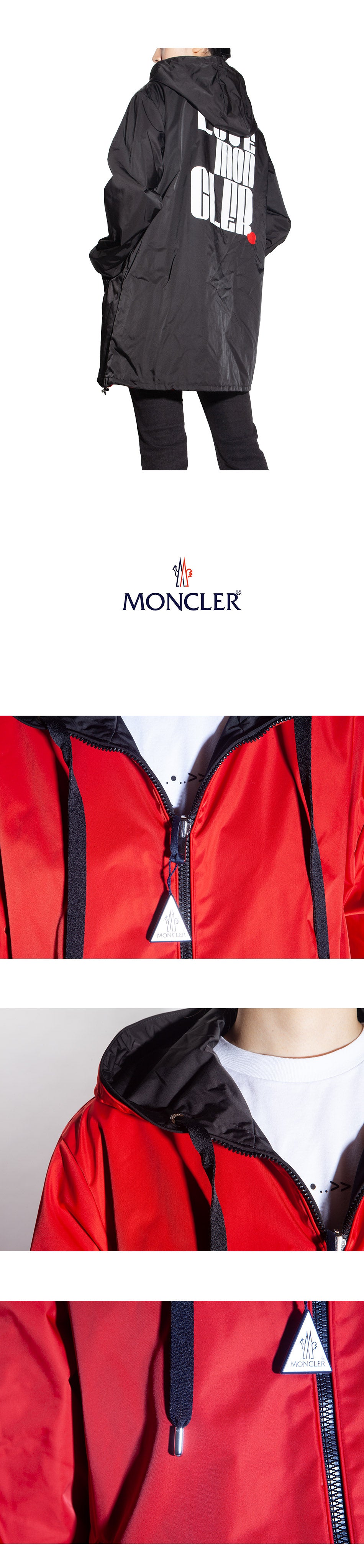 Moncler Women's Reversible Hooded Jacket 1A00074 54A1K 999