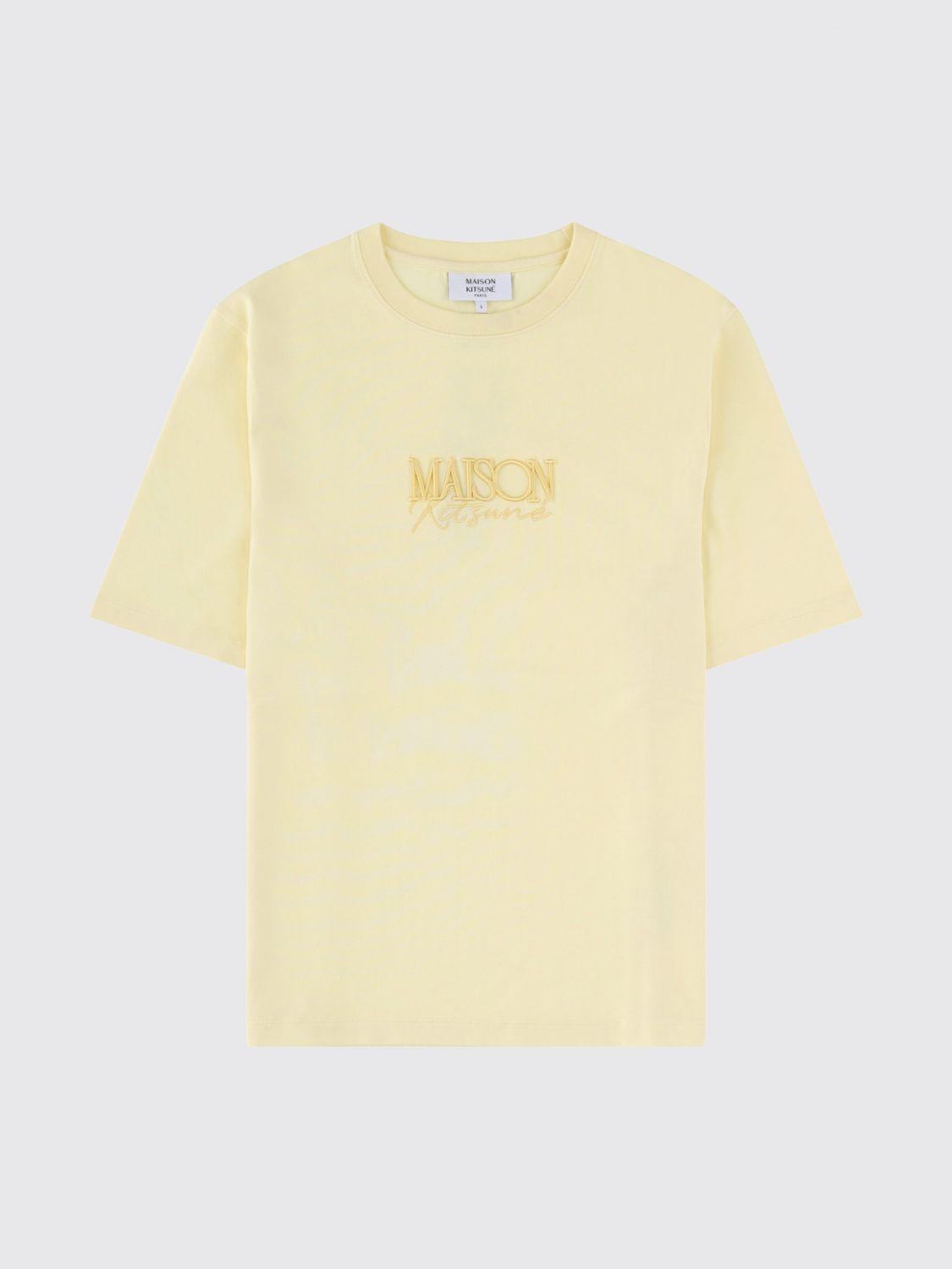 Maison Kitsune Cotton Short Sleeve T-Shirt White Women