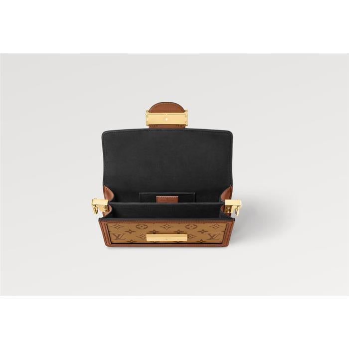 Louis Vuitton Dauphine East-West Leather Shoulder Bag