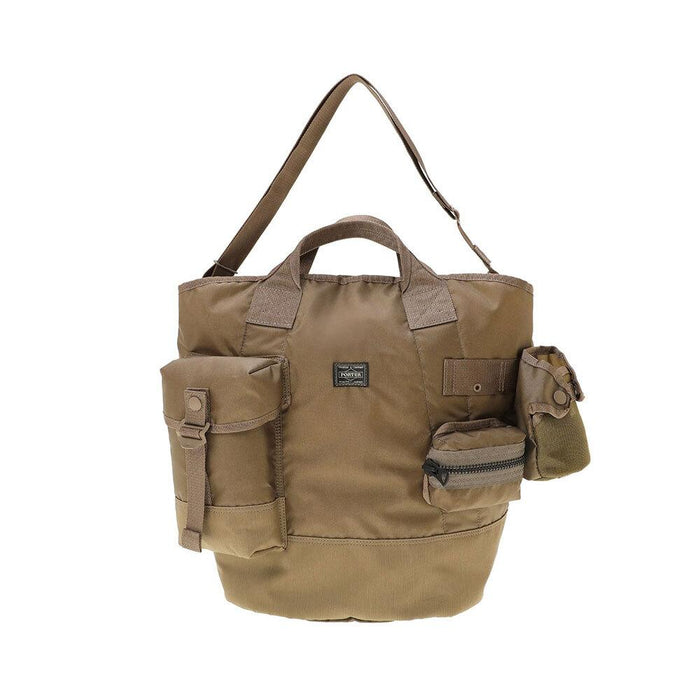PORTER Two-Way Bucket Shoulder Tote Bag Black 502 05959