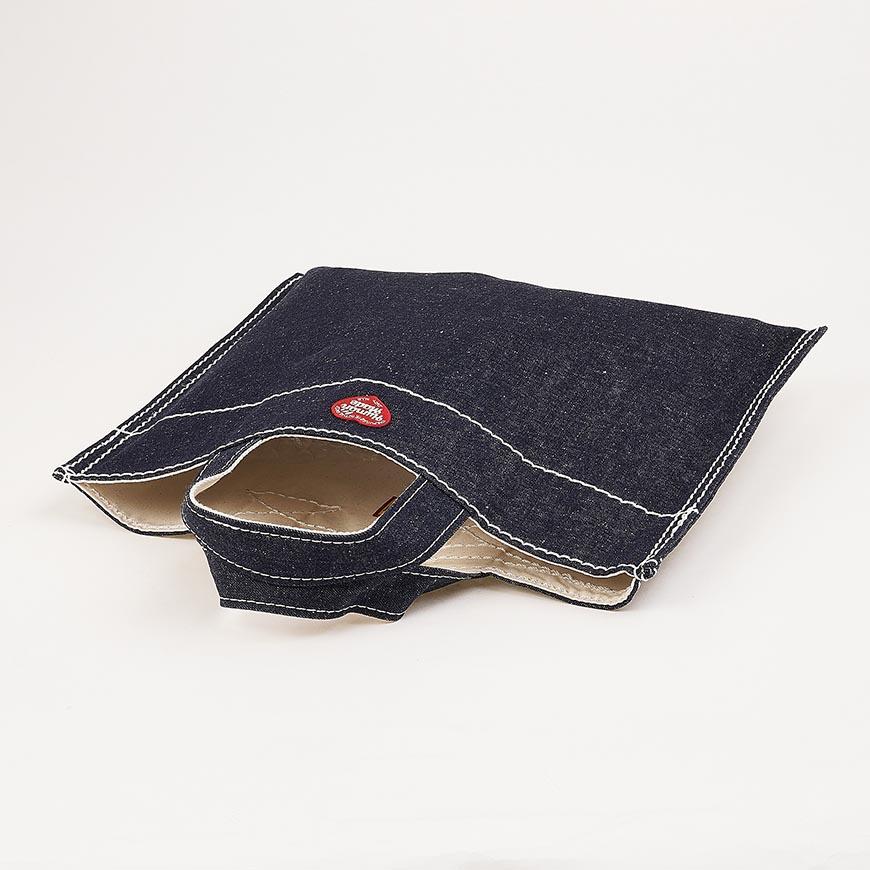 Humanmade Unisex Denim Tote Bag HM31GD038 INDIGO