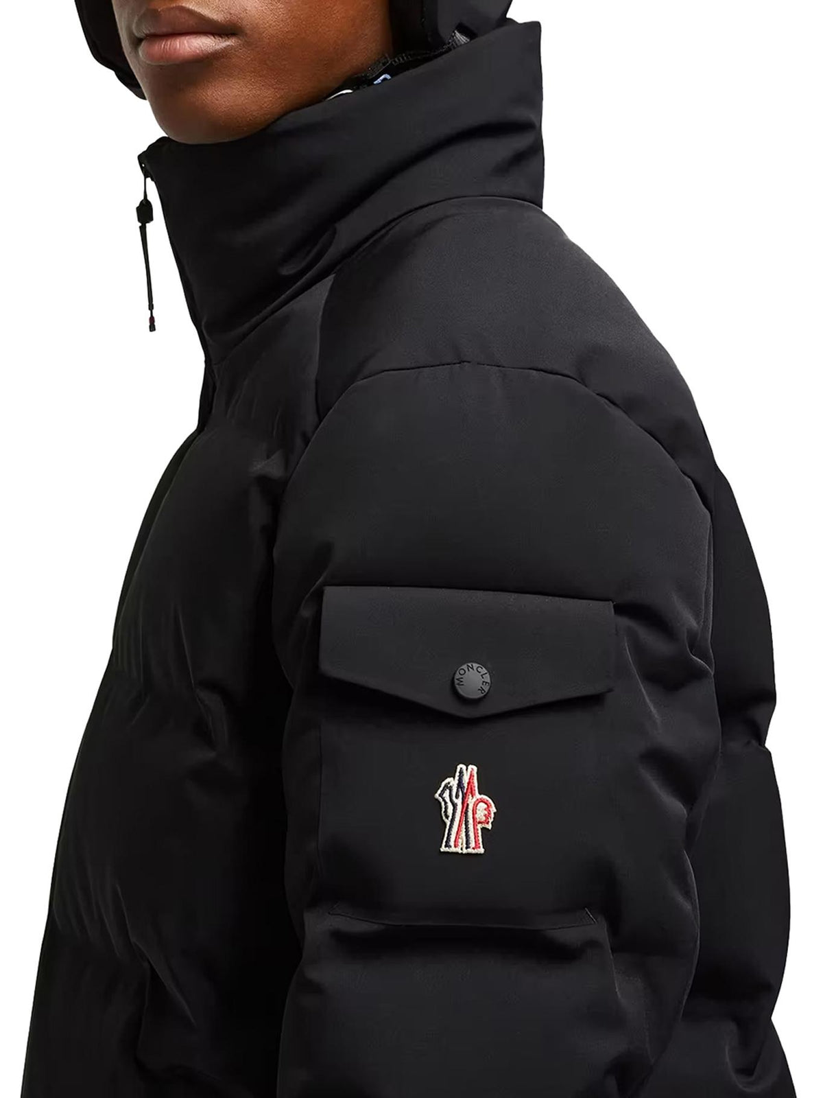 Moncler Black Down Puffer Jacket for Men