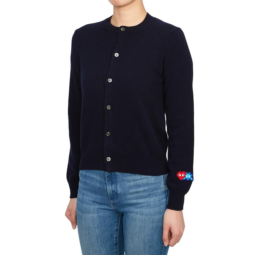 Comme des Garcons x Invader Double Wappen Women’s Cardigan AZ N087 051 2