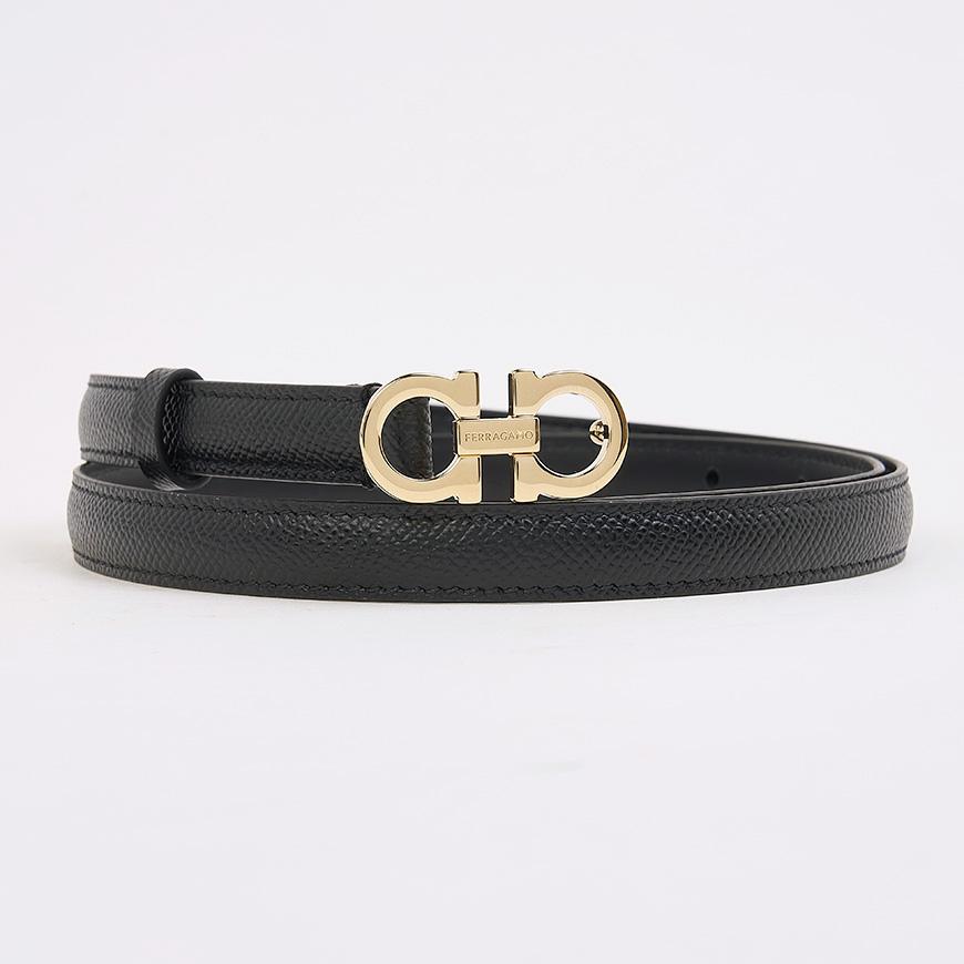 Ferragamo Women’s Gancini Belt B224 NERO 0675180