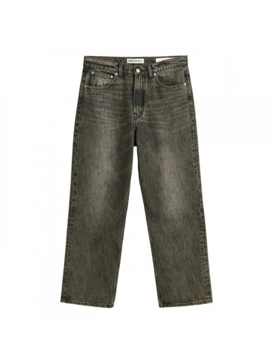 OUR LEGACY Third Cut Nocturne Dust Wash Denim Pants M2265 TN