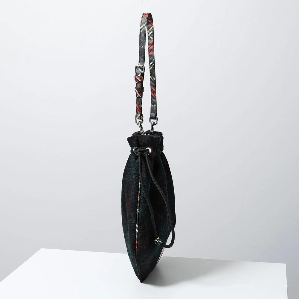 Vivienne Westwood Drawstring Pouch Set Shoulder Bag Black