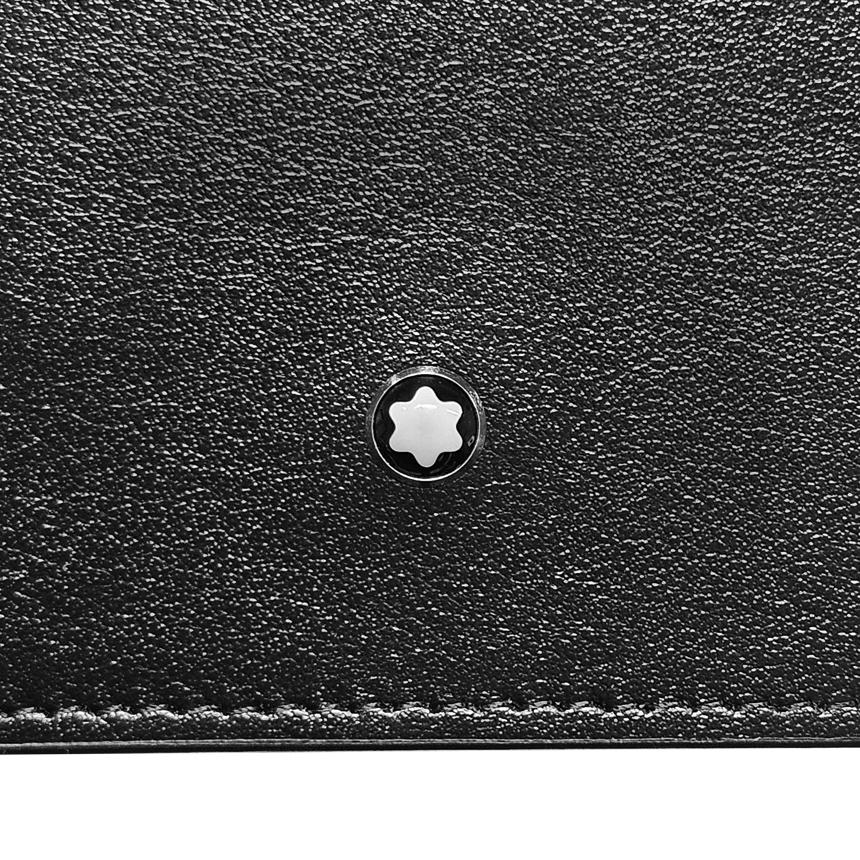 Montblanc Meisterstück Black Leather Men’s Bifold Wallet 8CC