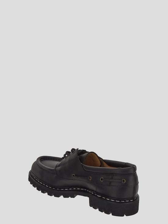 PARABOOT Leather Loafers Men’s Dress Shoes Black 200817 DOM