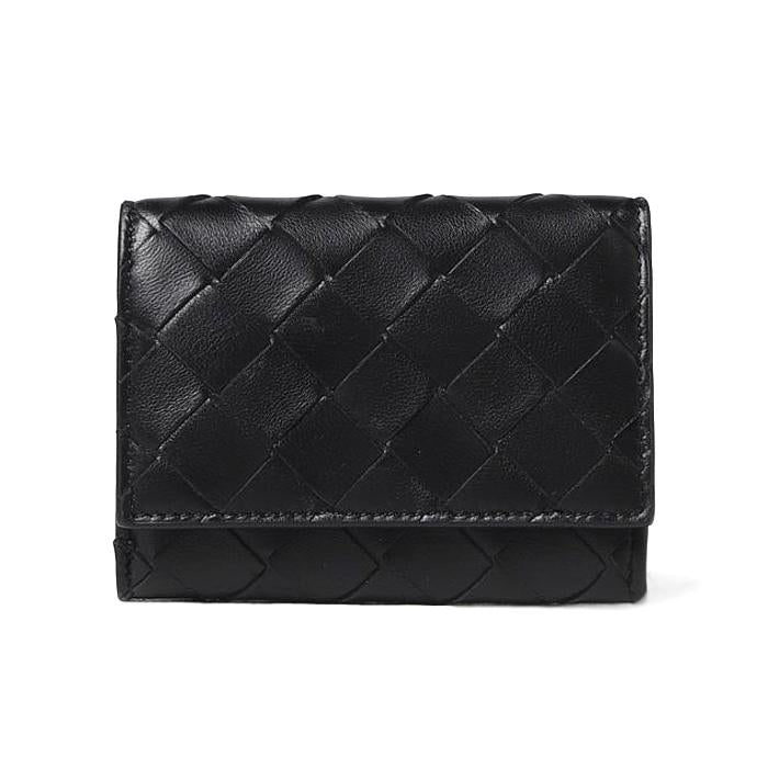 Bottega Veneta Black Leather Card Holder 749928 VCPP3 8425