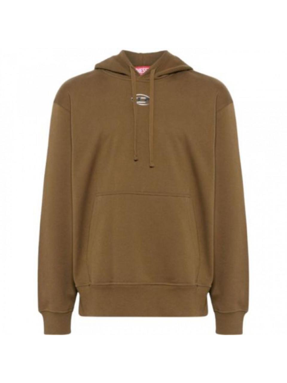 DIESEL Black SMACS Logo Hooded Sweatshirt for Men A09856 0IAJH 5EV