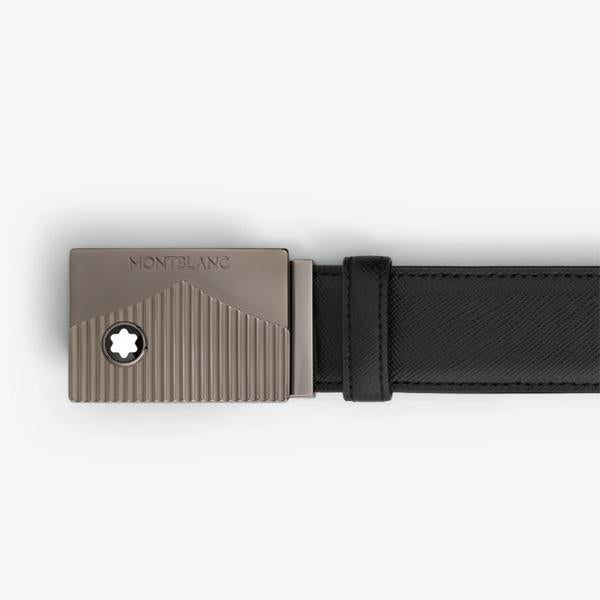 Montblanc Meisterstück Plate Buckle Leather Belt 35mm