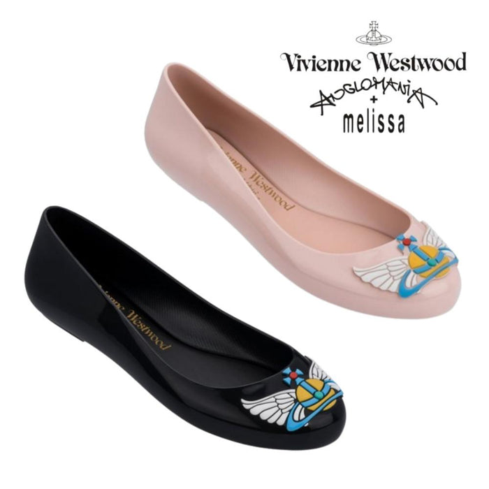 Vivienne Westwood Melissa Space Love Wing ORB Flat Shoes
