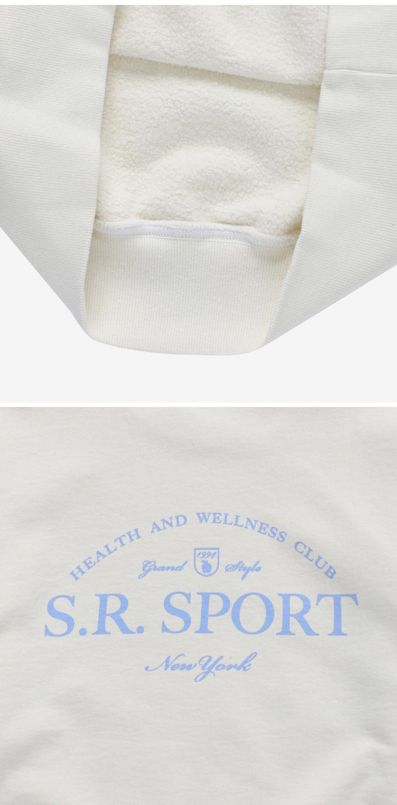 SPORTY&RICH Unisex Crewneck Sweatshirt CR931MK