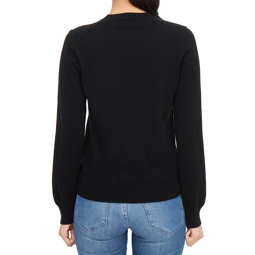 Comme des Garcons Invader Pixel Patch V-Neck Knit Sweater for Wome AZ N081 051 1