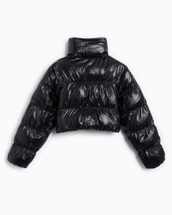 Adidas Originals Essential Glossy 2-in-1 Cropped Puffer Jacket Men’s JX2988 DOM