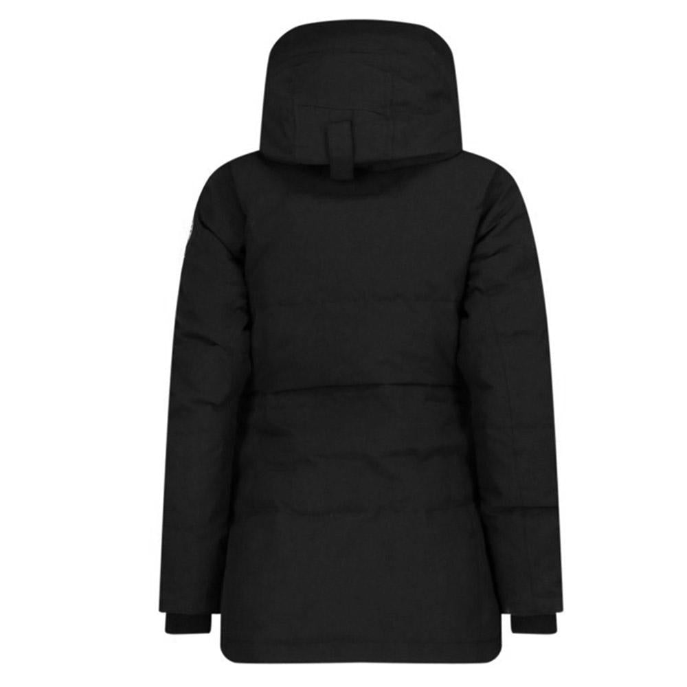 Canada Goose Chelsea Parka Hooded Down Jacket Black