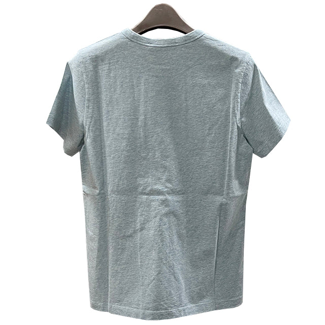 Maison Kitsune Tricolor Fox Pocket Short Sleeve T-Shirt Women Navy