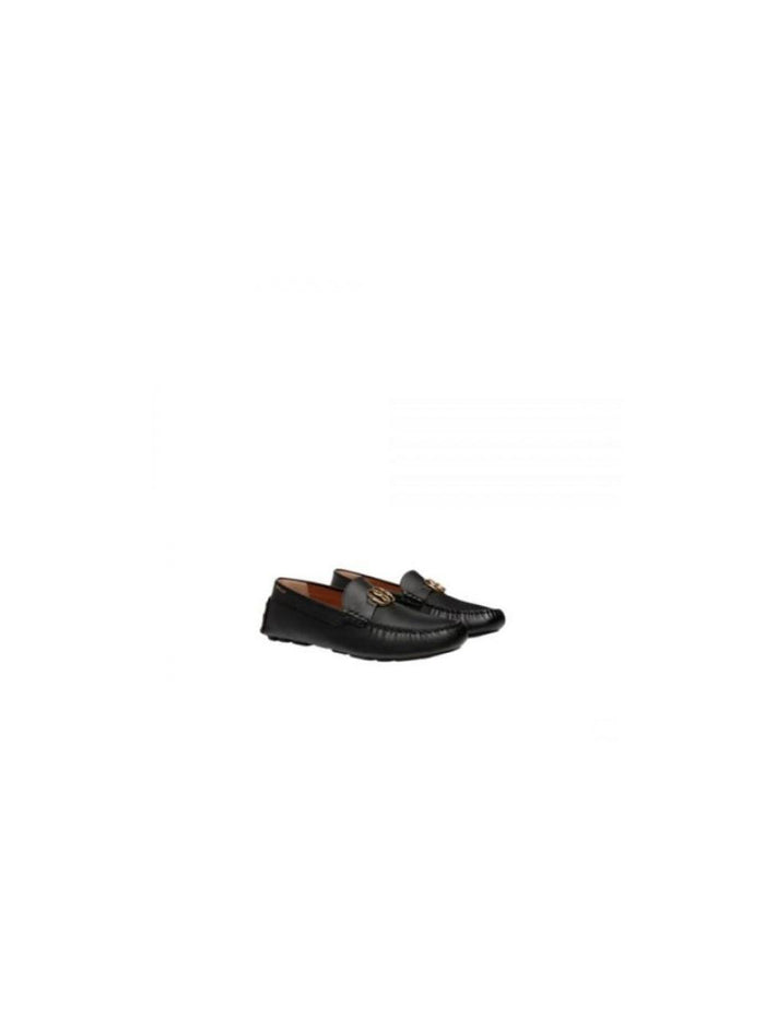 BALLY KINSLEY Leather Loafers Black WD051 DVT013 I982