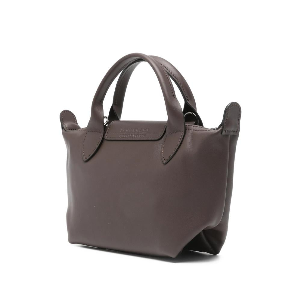 Longchamp Le Pliage Extra XS Tote Bag Black Leather