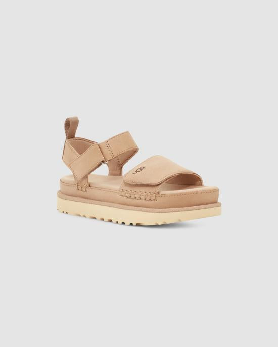 Ugg Goldenstar Platform Strap Sandals Dri Color Women’s