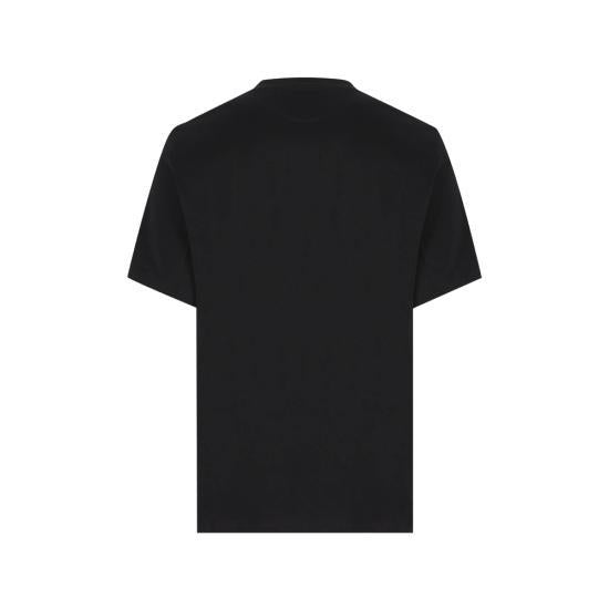 Brunello Cucinelli Cotton Jersey Crewneck T-Shirt Black Men
