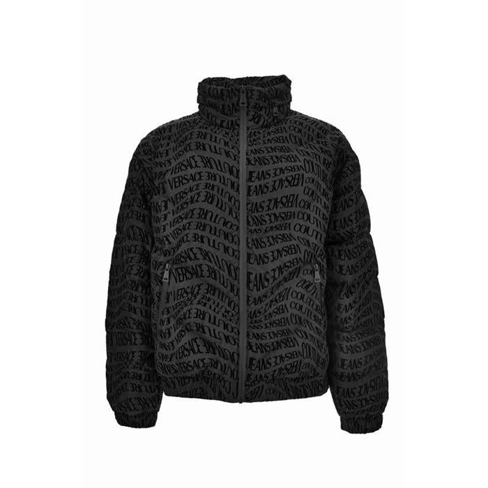 Versace Liquify Logo Flock Down Jacket 79GAUD04 CQ21D 899