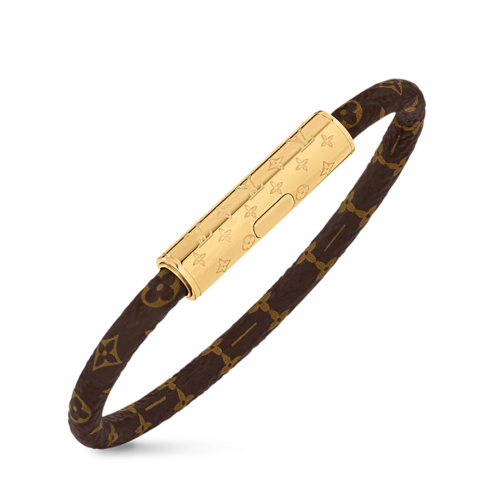 Louis Vuitton Monogram Confidential Bracelet Unisex Fashion Accessory