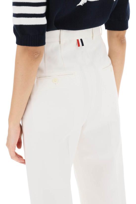 THOM BROWNE Straight Classic Pants Navy Women’s