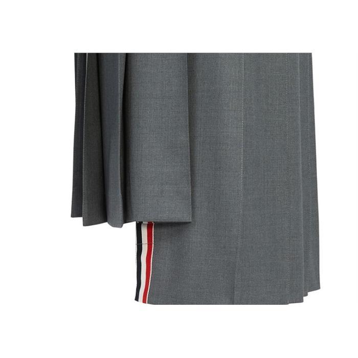 THOM BROWNE Wool Pleated Midi Skirt FGC400V 06146 035