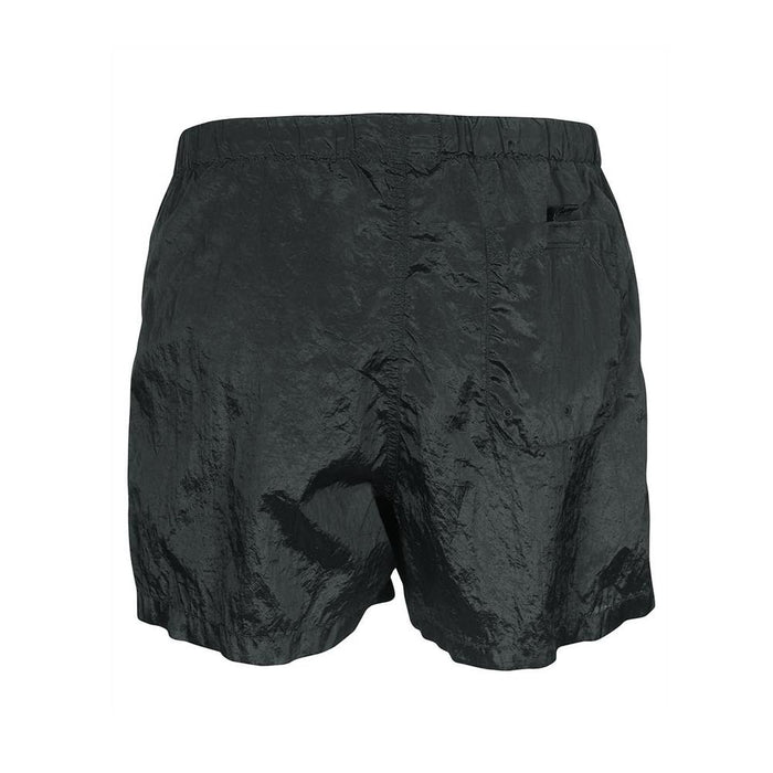 STONE ISLAND Charcoal Logo Swim Shorts for Men