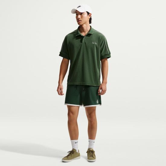 Nike Green Lightweight Athletic Shorts for Men