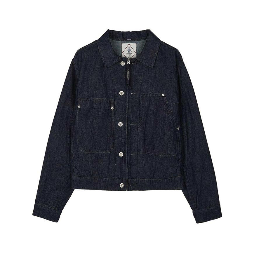 CP Company Men’s Denim Zip Jacket 20CMOW161A 110295W D08
