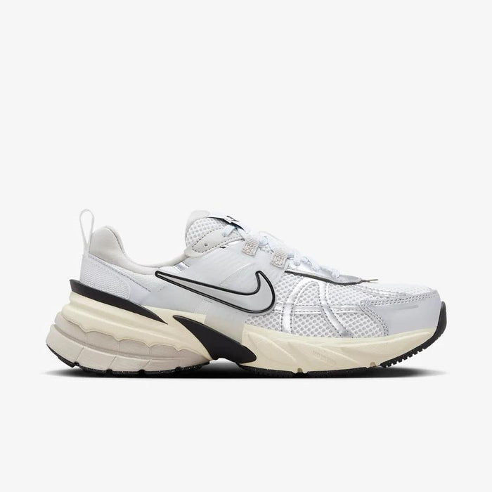 Nike V2K Run Summit White Metallic Silver Women's Low-Top Sneakers FD0736 100