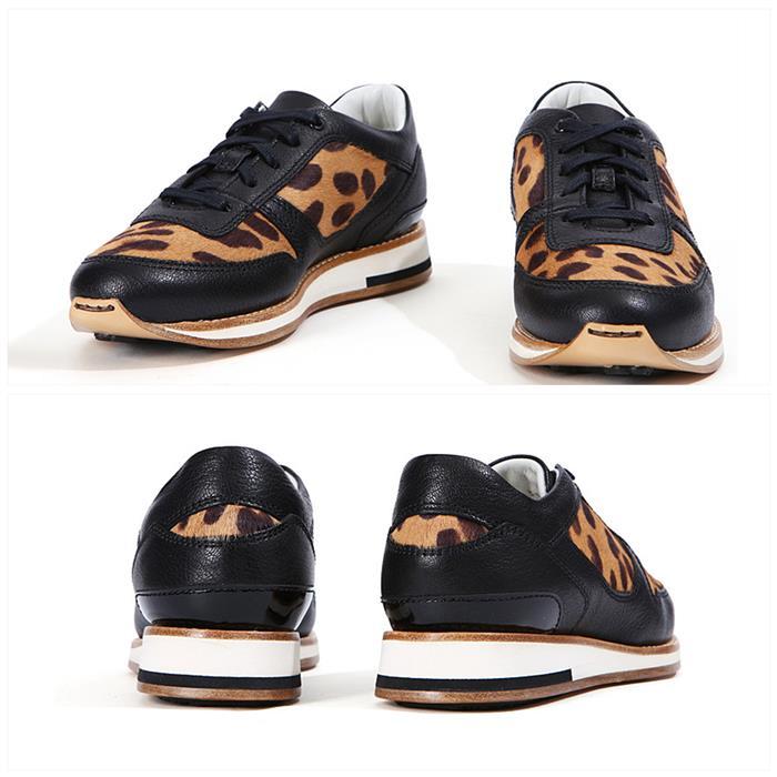 Lanvin Leopard Print Women’s Low-Top Sneakers KAMA A15 6510